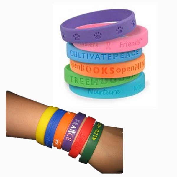 SUN1100 Promotional Silicone Bracelet/Wristband
